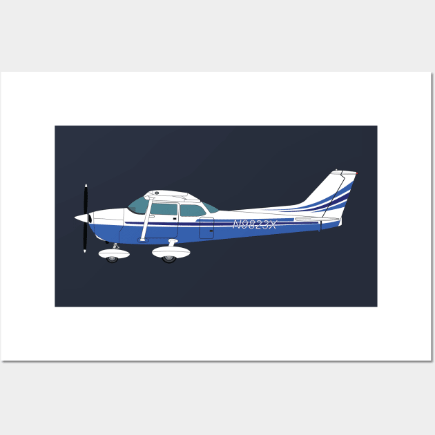 Cessna 172 Wall Art by Avion